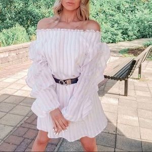 Love Riche off the shoulder dress